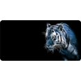 thumbnail image 1 of White Tiger Offset Photo License Plate Free Personalization on this plate, 1 of 1