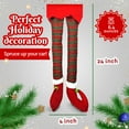 thumbnail image 3 of Hanging Elf Xmas Decoration for Vehicle Fireplace Assorted Styles and Designs, 3 of 7