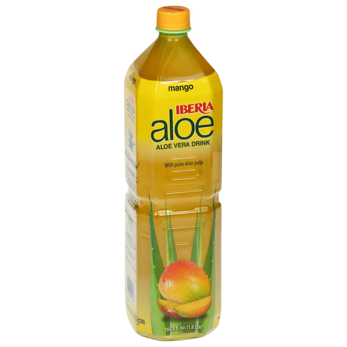 Iberia Mango Aloe Vera Drink with Pure Aloe Pulp 50.8 fl oz