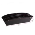 thumbnail image 2 of unbranded 2Ud Cajas Organizadoras Para Hueco De Asiento De Auto En Cuero Sintético Negro Resistentes, 2 of 4
