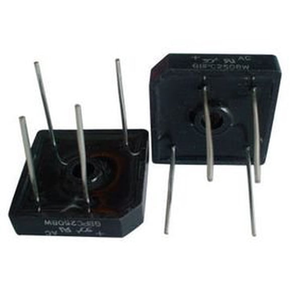 NTE ELECTRONICS NTE5317 BRIDGE RECTIFIER, SINGLE PHASE, 8A, 1KV, THOUGH HOLE (1 piece) - NTE5317