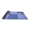 thumbnail image 2 of Ahgly Company Indoor Rectangle Abstract Blue Contemporary Area Rugs, 5' x 7', 2 of 4