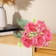 thumbnail image 4 of Flores Artificiales para Al Aire Libre Hermosa Seda Artificial Flor Falsa Boda Ramo Día de San Valentín Decoración Nupcial Peonías Flores Artificiales, 4 of 6
