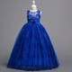 thumbnail image 4 of Vestido de niña, vestido de princesa, vestido de novia largo para niñas medianas y grandes, vestido de tutú de encaje, chaleco, vestido infantil, 4 of 5