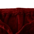 thumbnail image 6 of Men's Fleece Pajama Pants Comfy Flannel Elastic Waist PJ Bottoms Classic Solid Color Lounge Pants with Pockets, 6 of 6