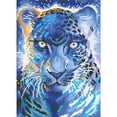 thumbnail image 1 of Wdftyju 5D bricolaje taladro redondo completo diamante pintura tigre luminoso decoración del hogar (LZYG22) Wdftyju 5bx9qw4yc8zd3fm5D02, 1 of 9