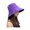 Purple, variant on bestolf Bucket Hat 360 Degree UV Protection Adjustable Drawstring Fisherman Hat with Wide Brim Summer Travel Hat