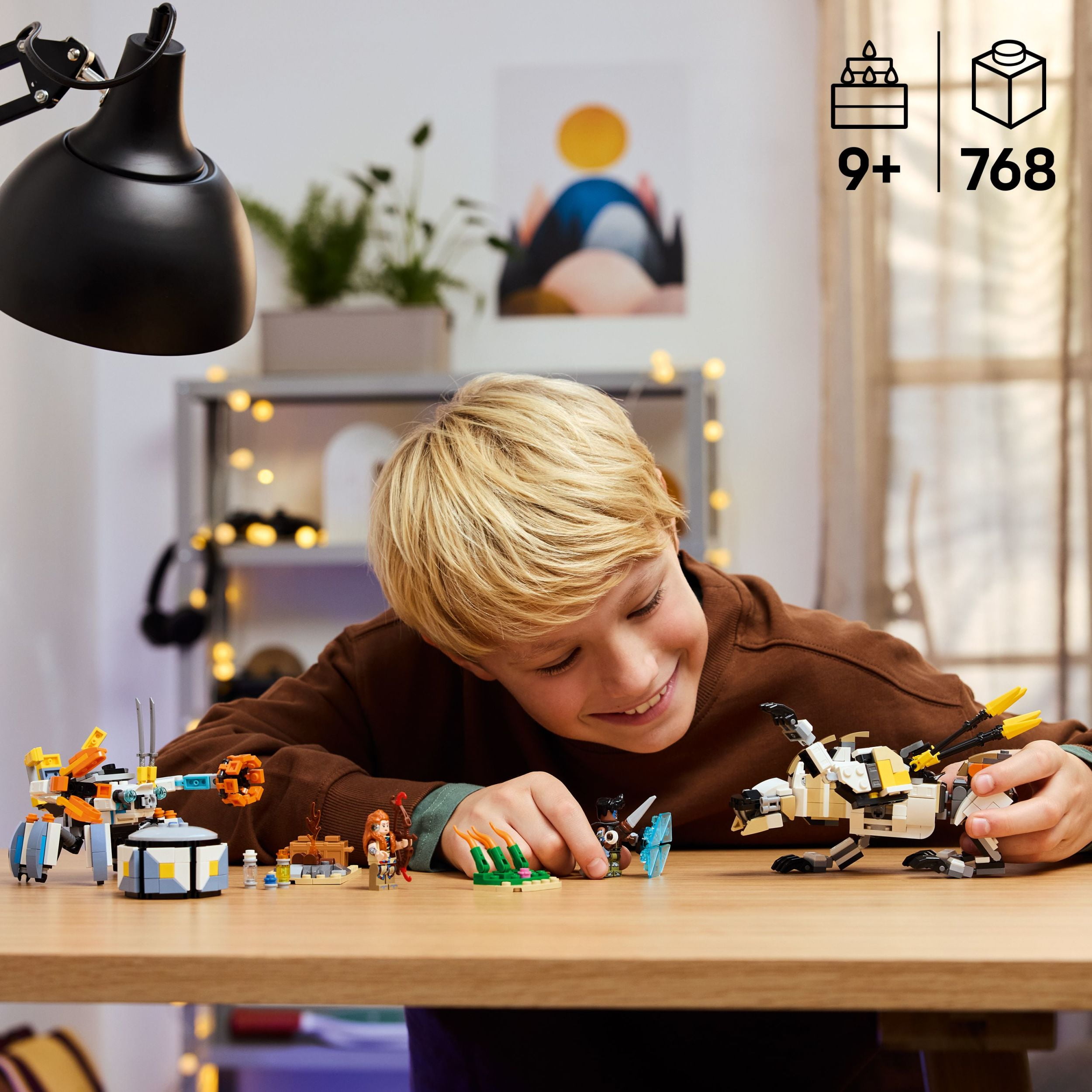 LEGO Horizon Adventures Aloy & Varl vs. Shell-Walker & Sawtooth Kids Toy - Building Toy for Boys & Girls, Ages 9+ - Gaming Gift Idea for Horizon Fans - 77037, LEGO Aloy & Varl vs. Sh 77037