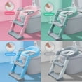 thumbnail image 2 of Portable Baby Toddler Hard Toilet Chair Ladder Kids Adjustable Safety Potty Training Seat, Potty Training Seat, Potty Trainer, 2 of 8