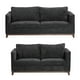 thumbnail image 1 of Sala 3-2 TRINITY Oslo 2 Piezas (Sofá, Love Seat) Gris Carbón Para Sala, 1 of 8