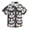 Cute Bulldog Dog Face, variant on Dailycode Small Short Sleeve Button Down Shirts Cute Bulldog Dog Face Casual Shirt 3-10 Years
