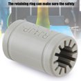 thumbnail image 3 of 5pcs Plastic Bearing, Gray Solid  8mm Inner / 16mm Outer RJMP-01-08 Retaining Ring for 10-30mm Shaft Dia. for Handling, 3 of 7