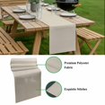 thumbnail image 6 of Table Runner Dresser Scarves 90 Inch Long,Watercolor Minimalist Pure Color Linen Dining Table Runners, 6 of 9