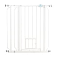thumbnail image 2 of Carlson Extra Tall Metal Walk Through Pet Gate with Small Pet Door and Extension Kit, 36" H x 29"-36.5" W, 2 of 11