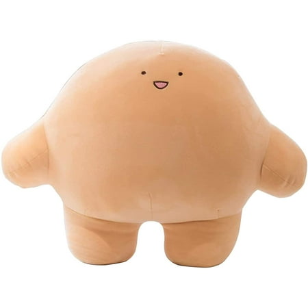 

9 inch Cute Dinosaur Plush Stuffed Animal Body Pillow Fat Cartoon Cylindrical Body Pillows for Kids Super Soft Hugging Toy Gifts for Bedding Kids Sleeping Nap Kawaii Pillow(Little Yellow)