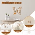 thumbnail image 6 of Butterfly Mirror Wall Decor, Butterfly Design Wall Mounted Sculptures, Retro Decorative Bug Insects Animals Beetle Mirrors, Creative Butterfly Home Decor for Living Room Bedroom(Butterfly), 6 of 11