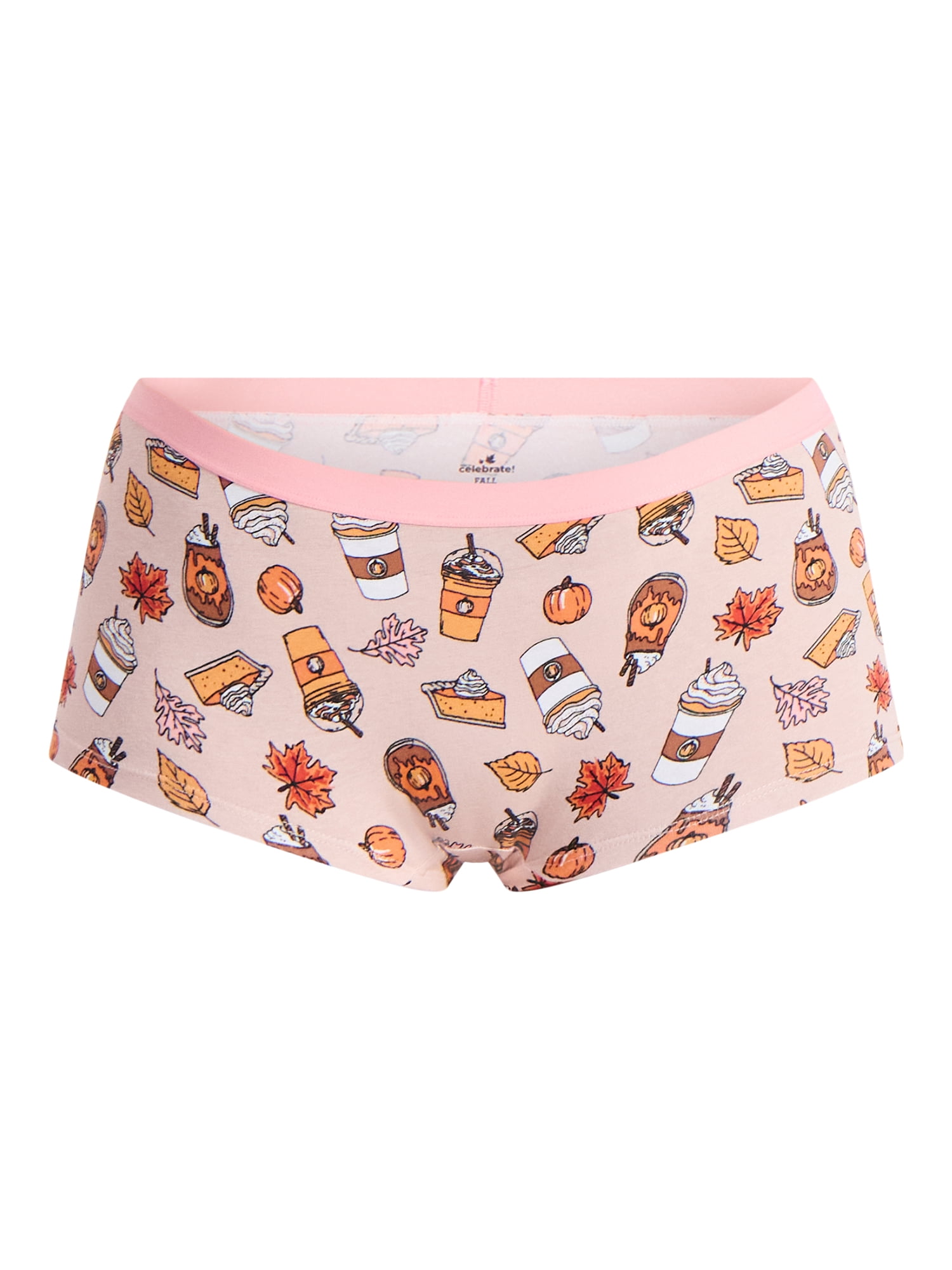 Way to Celebrate Women's Boyshort Panties, 3-Pack, Sizes S-XXL