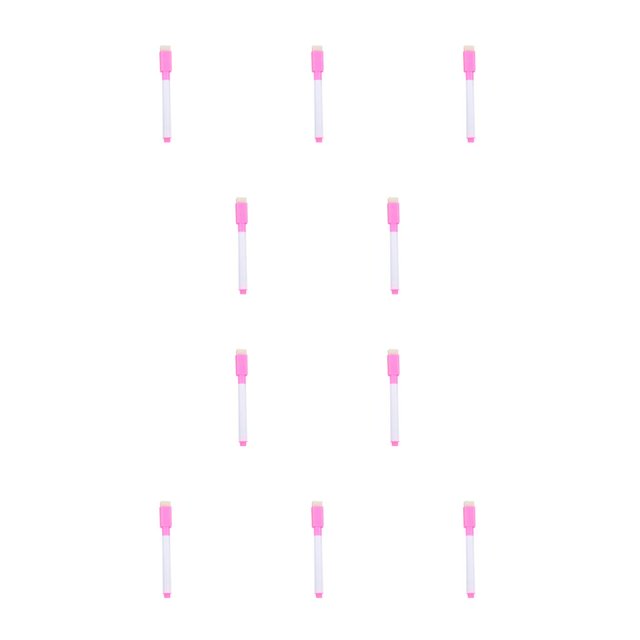 Cateissary Rotulador para niños, tinta colorida, borrable, bolígrafos de dibujo para niños, papelería, herramienta de escritura, jardín de Rosa 10Conjunto