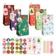 thumbnail image 1 of 1 juego Calendario de Adviento Decoraciones navideñas, Calendario de Adviento de 24 días Bolsas de regalo Calendario de cuenta regresiva DIY Bolsas navideñas para relleno de fiesta, 1 of 7
