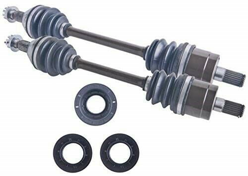 East Lake Axle Front cv axles wheel bearings & seals set compatible with Honda TRX 420 2007 2008 2009 