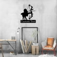 thumbnail image 5 of Handmadetneonsign Custom Archery Girl Metal Wall Art LED Light - Personalized Girl Archer Name Metal Sign, 5 of 5