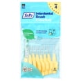 thumbnail image 2 of TePe Interdental Brush Extra Soft, Supersoft Dental Brush for Teeth Cleaning, Pack of 8, 0.7 mm, Medium Gaps, Yellow, Size 4, 2 of 10