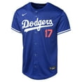 thumbnail image 2 of Youth Nike Shohei Ohtani Royal Los Angeles Dodgers Alternate Limited Jersey, 2 of 3