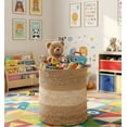 thumbnail image 6 of MEHOOM Large Woven Basket Storage with Handles, 100L Handmade Baskets and Bins for Blankets, Toys, Plants, Home Organization, 6 of 10
