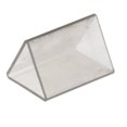 thumbnail image 1 of Herramienta de Molde para Hacer Velas con Forma de Prisma Triangular de Plástico, 10x3 Tamaños, 5/7/10cm, 1 of 8