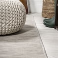 thumbnail image 4 of JONATHAN Y TUSCAN SUN 2 x 8 Runner Rug, Ethan Flatweave - Light Gray, TSN100E-28, 4 of 9