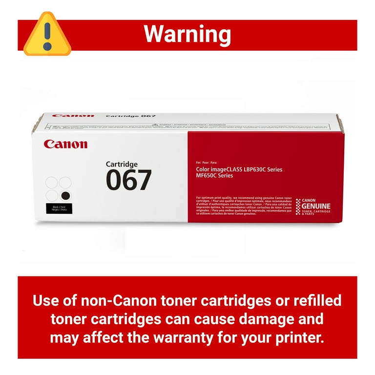 Canon 067 High-Quality Black Toner Cartridge, Standard Yield Canon 067 High-Quality Black Toner Cartridge, Standard Yield
