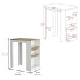 thumbnail image 3 of Multicolor modern island for liquor display and kitchen functionality, 3 of 3