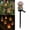 Pink, variant on Solar Fairy-Tale Mushroom Cottage Stake Lights, Waterproof Mushroom House, Resin Outdoor Fairy Garden Statue LED Lamp, Auto On/Off Landscape Decor for Lawn, Patio, Yard & Walkway (6Pcs)