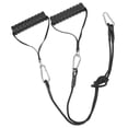 thumbnail image 1 of Black Pulley Cable for Exercising Use Durable and Safe Nylon Material Easy to Install and Store 1 Set, 1 of 9