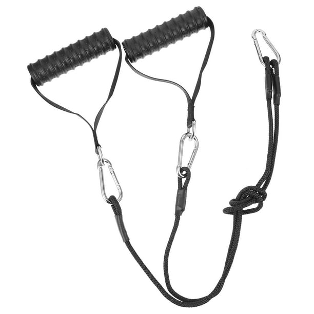 1 juego de cuerdas para sistema de poleas de cable de gimnasio, equipo de sistema de poleas de fitness, cuerdas