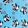 thumbnail image 3 of Tirrinia Wearable Blanket Oversized Hoodie for Adults, Soccer Panda Print Fleece Sweatshirt, as Warm & Funny Gifts for Family & Friend. One Size Fits All, 3 of 3