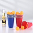 thumbnail image 4 of Ensemble de 12 Gobelets de Bière Pong Rouges et 12 Balles Blanches – Accessoires de Jeu à Boire Stylés pour Fêtes, Bars et Plaisir Global; Idéal pour Ados Jusqu'aux Adultes, Améliore les Habiletés Interactives avec un Attrait Universel, 4 of 5