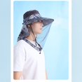 thumbnail image 2 of Mosquito Head Net Hat with Full Neck Flap and Mesh Face Cover for Fishing Camping Hiking Gardening, 2 of 2