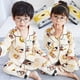 thumbnail image 2 of Conjuntos de pijama de manga larga para niños, cárdigans finos para el hogar, ropa de dormir de algodón con bolsillos para Navidad y otoño, 2 of 2