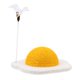 thumbnail image 4 of Cat Board de rastreo Huevo yema Cat Toy redondo rayado de rayas Bola de desgaste Toy de gato resistente al desgaste, 4 of 6