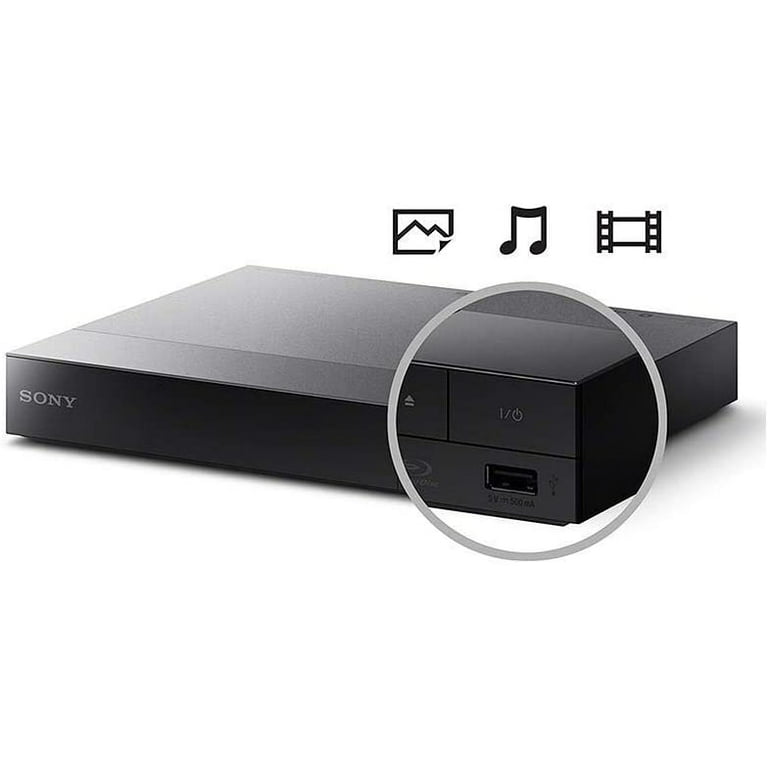 Sony BDP-S6700 4K Upscaling 3D Streaming Blu-Ray Disc Player with Built-in  Wi-Fi + Remote Control + NeeGo HDMI Cable W/Ethernet NeeGo Lens Cleaner
