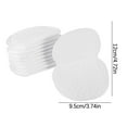 thumbnail image 6 of Underarm Sweat Pads, Disposable Sweat Absorbent Pads, Invisible Odorless Underarm Sweat Absorbent Pads for Men and Women, Comfortable Thin Soft Non Woven Fabric 100PCS, 6 of 9