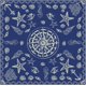 thumbnail image 1 of Pañuelo cuadrado de algodón, bandana cuadrada de algodón hecha a mano para hombres y mujeres, para entrenamiento al aire libre., 1 of 9