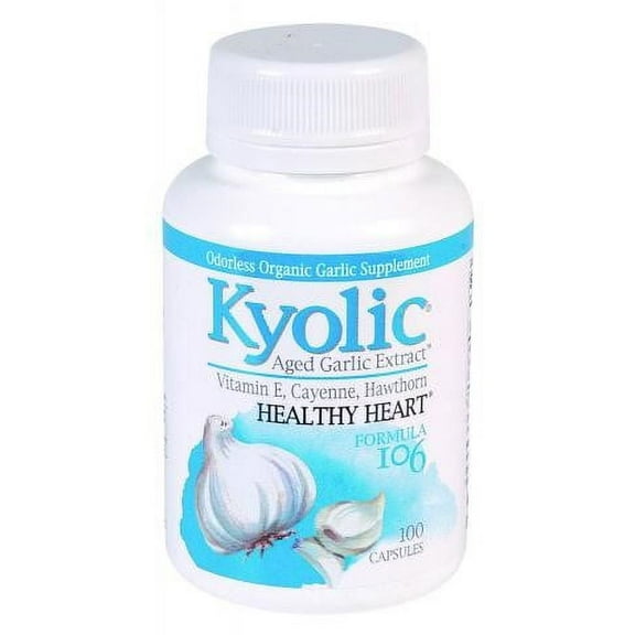 Kyolic Aged Garlic Extract Formula 106 - 100 Capsules
