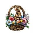 thumbnail image 1 of Binwennn Cute Little Chicken Big Eyed Chicken Resin Ornament Hanging Foot Chicken Stained Glass Window Hangings Rectangular Easter Bunny Hanging Door Sign Acrylic Rabbit Decoration For Shop Home Party, 1 of 8