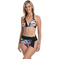 thumbnail image 3 of La Blanca BLACK Prism Halter Bikini Swim Top, US 8, 3 of 4