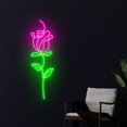 thumbnail image 3 of Handmadetneonsign Rose Neon Sign, Rose Flower Neon Light Wall Art Decor, Floral Led Light Wall Decor, 3 of 5