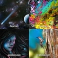 thumbnail image 6 of U.S. Art Supply 11 x 14 inch Black Stretched Canvas 12-Ounce Primed, 4-Pack - Professional Artist Quality 3/4" Profile, 100% Cotton, Heavy-Weight, Gesso - Painting, Acrylic Pouring, Oil Paint, 6 of 6