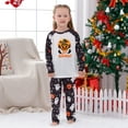 thumbnail image 4 of Boo Pumpkin Family Halloween Matching Pajamas, White And Black, 2 Pieces, 4 of 7