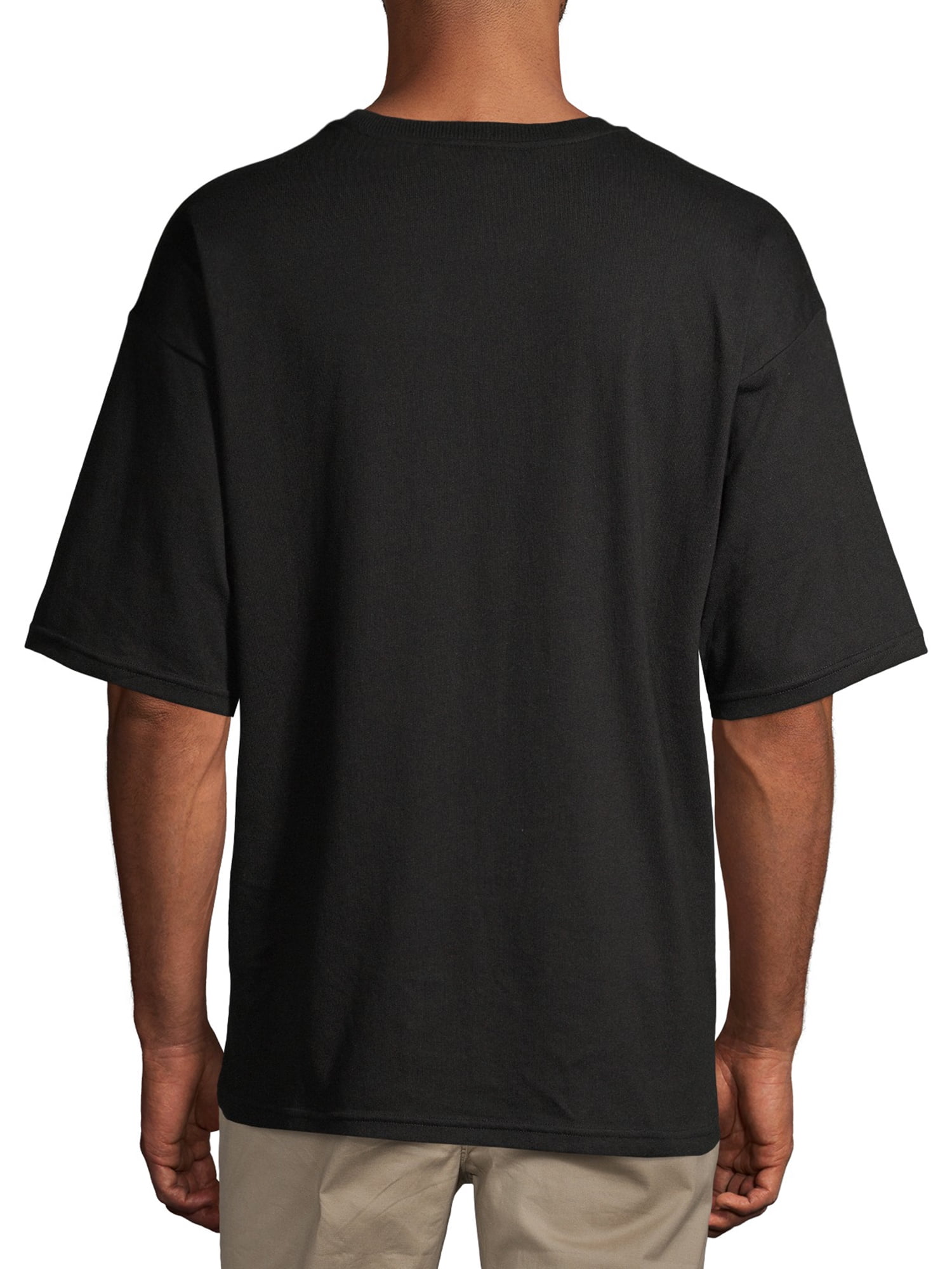 No Boundaries Men's and Big Men's Pocket T-Shirt with Short Sleeves, Sizes up to 5XL